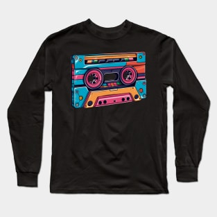 Cassette Tape 90's Long Sleeve T-Shirt